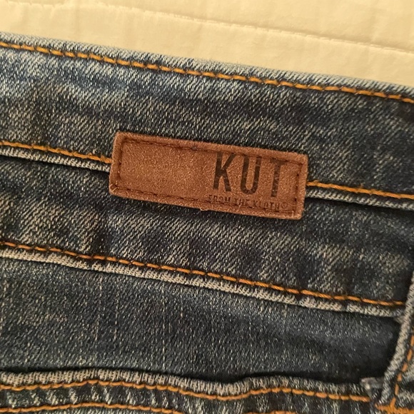 Kut from the Kloth high rise toothpick skinny jeans size 16. - Picture 10 of 16